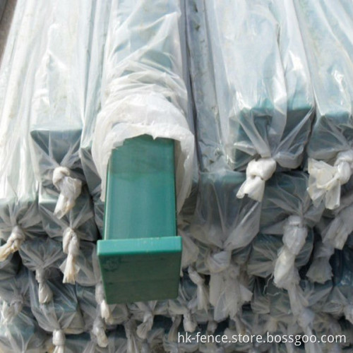galvanized metal square post for fence